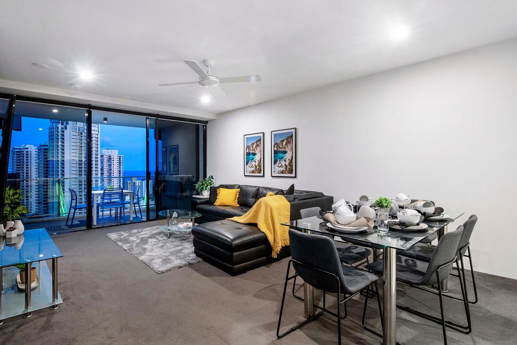 Ocean View Apartments With Balcony - Circle On Cavill - Central Location! - Self Contained & Privately Managed Gold Coast Exterior foto
