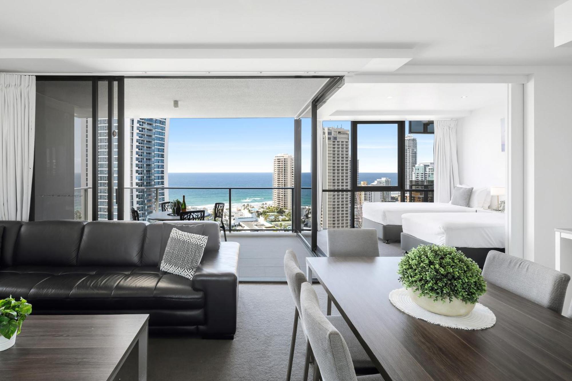 Ocean View Apartments With Balcony - Circle On Cavill - Central Location! - Self Contained & Privately Managed Gold Coast Exterior foto