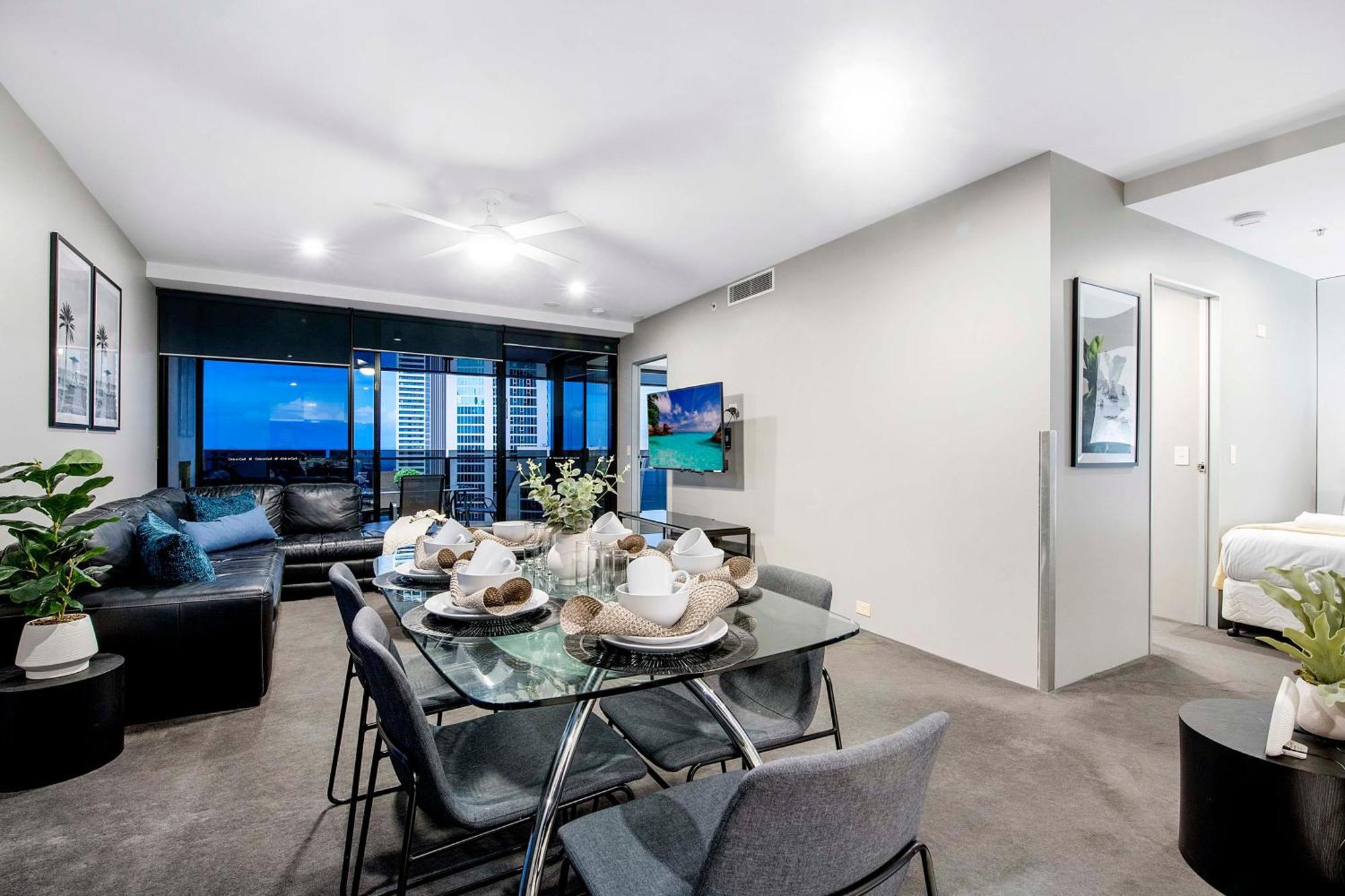 Ocean View Apartments With Balcony - Circle On Cavill - Central Location! - Self Contained & Privately Managed Gold Coast Exterior foto